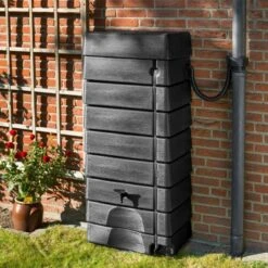 Nature - Regentank - 276L - H134,5 X 58,5 X 39,5cm - Antraciet - Muurmodel -Tuinartikelen Winkel 1200x1200 1569