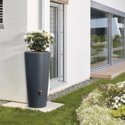 Garantia 2in1 Regenton - VASO - 220 Liter - Antraciet 8 Garantia 2in1 Regenton - VASO - 220 Liter - Antraciet -Tuinartikelen Winkel 1200x1200 1590