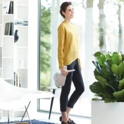 Elho Plunge Gieter 20 - Gieter Voor Binnenaccessoires - Ø 15.0 X H 29.5 Cm - Grijs/Warm Grijs -Tuinartikelen Winkel 1200x1200 1658