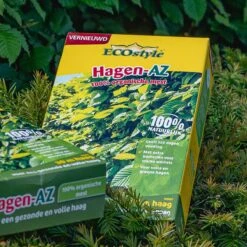 ECOstyle Hagen-AZ Organische Tuinmest - Voor Gezond Bodemleven - Remt Uitval Van Bladeren - 120 Dagen Voeding - Voor 50m Haag - 2,75 KG -Tuinartikelen Winkel 1200x1200 1805