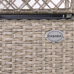 Casaria Polyrattan Bloembak – 3 Bakken Klimophek - Crème -Tuinartikelen Winkel 1200x1200 1839