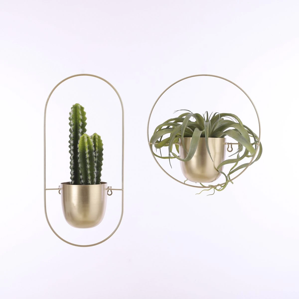 Mica Decorations Dexter Bloempot Wand - L34 X B14 X H34 Cm - Goud 6 Mica Decorations Dexter Bloempot Wand - L34 X B14 X H34 Cm - Goud - Image 6