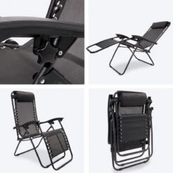 LifeGoods Opvouwbare Tuinstoelen - Verstelbaar Zonnescherm - 2 Stuks - 30°-90° Verstelbaar - Metaal - Zwart 19 LifeGoods Opvouwbare Tuinstoelen - Verstelbaar Zonnescherm - 2 Stuks - 30°-90° Verstelbaar - Metaal - Zwart -Tuinartikelen Winkel 1200x1200 192