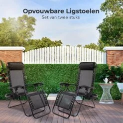 LifeGoods Opvouwbare Tuinstoelen - Verstelbaar Zonnescherm - 2 Stuks - 30°-90° Verstelbaar - Metaal - Zwart 22 LifeGoods Opvouwbare Tuinstoelen - Verstelbaar Zonnescherm - 2 Stuks - 30°-90° Verstelbaar - Metaal - Zwart -Tuinartikelen Winkel 1200x1200 195