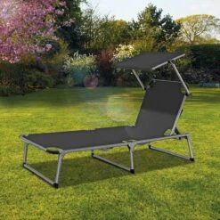Sens Design Zonnebed - Ligbed Inklapbaar Met Zonneklep - Grijs 12 Sens Design Zonnebed - Ligbed Inklapbaar Met Zonneklep - Grijs -Tuinartikelen Winkel 1200x1200 252