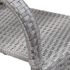 Casaria Polyrattan Tuinstoelen – 4 Stuks Stapelbaar – Grijs -Tuinartikelen Winkel 1200x1200 342