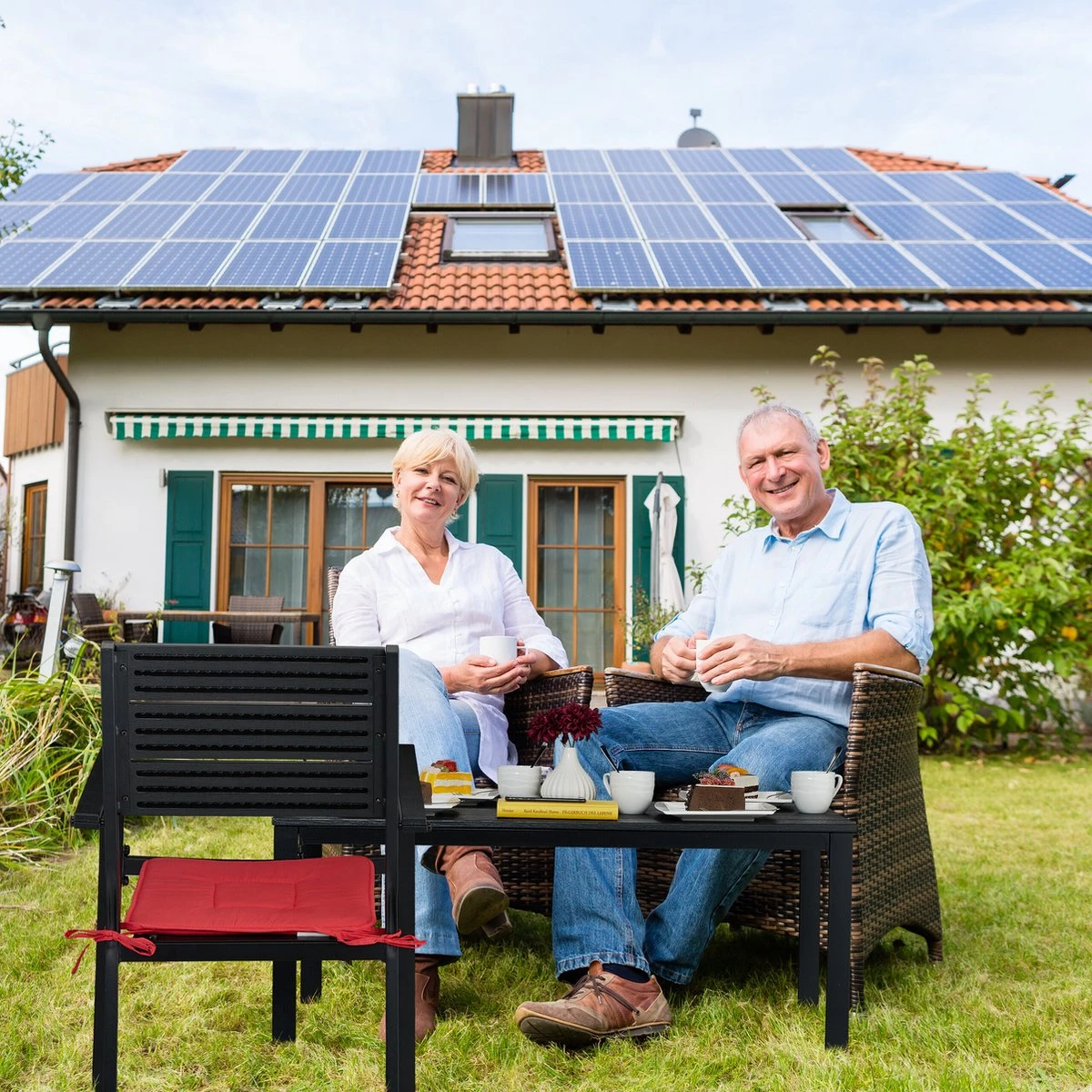 Relaxdays Tuintafel Rechthoek - Lage Buitentafel - Metalen Balkontafel - Eettafel Buiten 2 Relaxdays Tuintafel Rechthoek - Lage Buitentafel - Metalen Balkontafel - Eettafel Buiten - Image 2