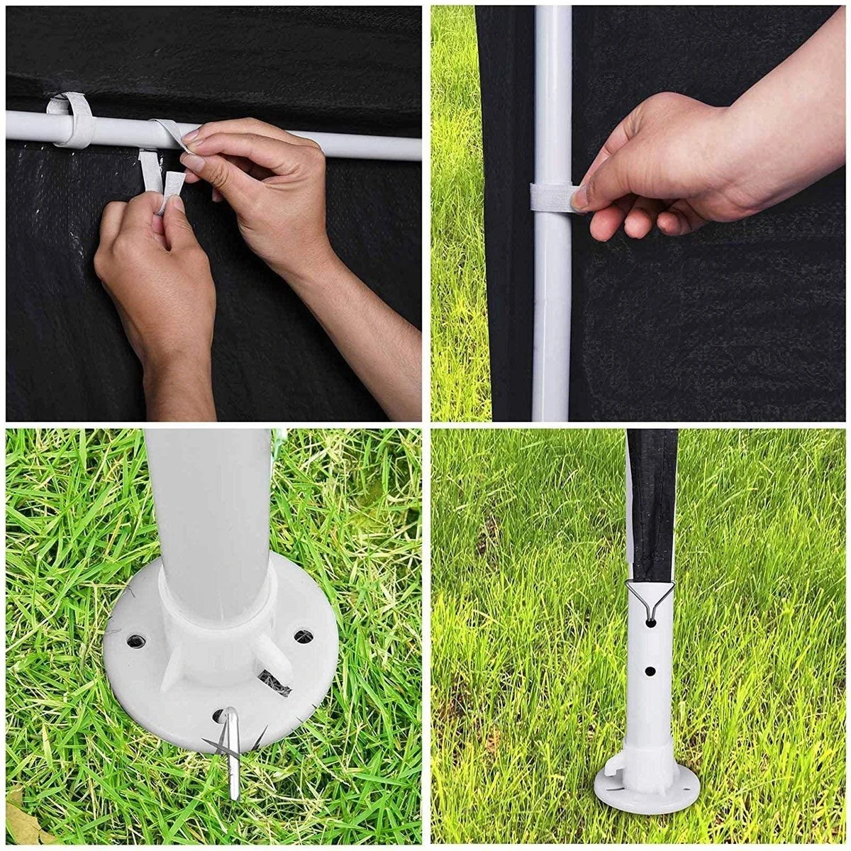 MaxxGarden Partytent - Feesttent Paviljoen - 3x3m - Antraciet 4 MaxxGarden Partytent - Feesttent Paviljoen - 3x3m - Antraciet - Image 4