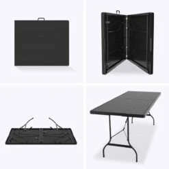 LifeGoods Klaptafel - Inklapbaar - 180 Cm - 6 Tot 8 Personen - Zwart 19 LifeGoods Klaptafel - Inklapbaar - 180 Cm - 6 Tot 8 Personen - Zwart -Tuinartikelen Winkel 1200x1200 401