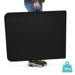 LifeGoods Klaptafel - Inklapbaar - 70x180cm - Verstelbare Vouwtafel - Weerbestendig - Zwart -Tuinartikelen Winkel 1200x1200 409