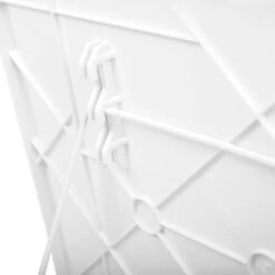 Luxe Inklapbare Balkontafel – 52 X 40 X 56cm – Wit – Hangend – Balkonbar – Balkontafels – Balkontafeltje – Hangtafel Balkon – Balcony Table – Voor Aan Het Balkon – Ophangbaar – Opklapbaar – Tafel – Inklapbaar – Buiten – Tafeltje – Klaptafel -Tuinartikelen Winkel 1200x1200 51