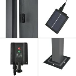 Pergola Fortaleza Tuinpaviljoen Met LED Verlichting 3x3 M Donkergrijs 10 Pergola Fortaleza Tuinpaviljoen Met LED Verlichting 3x3 M Donkergrijs -Tuinartikelen Winkel 1200x1200 514