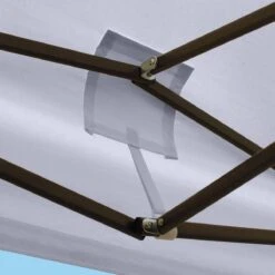 LifeGoods Partytent - 3x3 M - Easy Up - Opvouwbaar - Waterdicht - Draagtas Met Wieltjes - Donkergrijs -Tuinartikelen Winkel 1200x1200 521