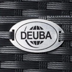 Casaria Tuinbank Polyrattan – 2 Zitter Incl. Tafel & Kussens – Zwart -Tuinartikelen Winkel 1200x1200 594