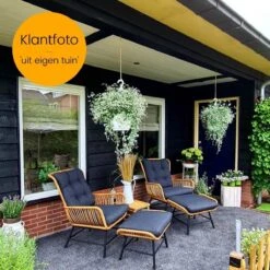 BUITEN Living Dex Wicker Loungestoel Tuin Incl. Wicker Voetenbank | Wicker + Aluminium | Bamboe Antraciet 21 BUITEN Living Dex Wicker Loungestoel Tuin Incl. Wicker Voetenbank | Wicker + Aluminium | Bamboe Antraciet -Tuinartikelen Winkel 1200x1200 6