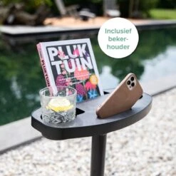 Vita5 Hangmat Met Standaard – 2 Persoons – Incl. Bekerhouder – 205kg Draaggewicht – Blauw/Wit/Bruin -Tuinartikelen Winkel 1200x1200 723