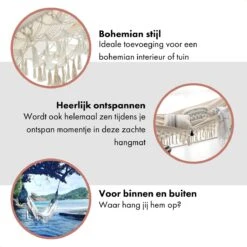 QUVIO Hangmat Voor In De Tuin - Tuinstoelen - Reishangmat Voor Camping, Outdoor En Reizen - Hamock - Katoen Ademend - Maximale Belasting Van 250KG - Lig Oppervlak Van 180 Cm - Geschikt Voor 1 Persoon - Beige 10 QUVIO Hangmat Voor In De Tuin - Tuinstoelen - Reishangmat Voor Camping, Outdoor En Reizen - Hamock - Katoen Ademend - Maximale Belasting Van 250KG - Lig Oppervlak Van 180 Cm - Geschikt Voor 1 Persoon - Beige -Tuinartikelen Winkel 1200x1200 730