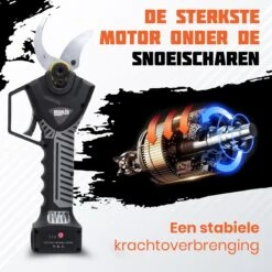 Reichlër® Elektrische Snoeischaar - 40 Mm Snijdiameter - 2x Accu - Anti-cut Functie - Heggenschaar - Takkenschaar - Zwart 13 Reichlër® Elektrische Snoeischaar - 40 Mm Snijdiameter - 2x Accu - Anti-cut Functie - Heggenschaar - Takkenschaar - Zwart -Tuinartikelen Winkel 1200x1200 805