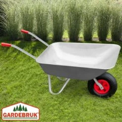 Gardebruk Kruiwagen 80 Liter – Belastbaarheid 100 Kg - Zilver -Tuinartikelen Winkel 1200x1200 825