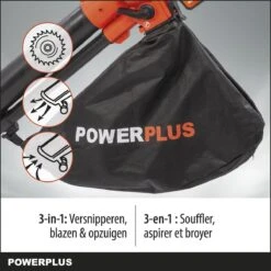 Powerplus Dual Power POWDPG75270 Bladblazer - Bladzuiger En -versnipperaar - Brushless - Blazen - Zuigen - Versnipperen - Excl. Accu En Lader - Incl. Opvangzak 45L 14 Powerplus Dual Power POWDPG75270 Bladblazer - Bladzuiger En -versnipperaar - Brushless - Blazen - Zuigen - Versnipperen - Excl. Accu En Lader - Incl. Opvangzak 45L -Tuinartikelen Winkel 1200x1200 845