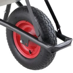 Gardebruk Kruiwagen 100L - Luchtband - 250kg Draagkracht Zilver -Tuinartikelen Winkel 1200x1200 858