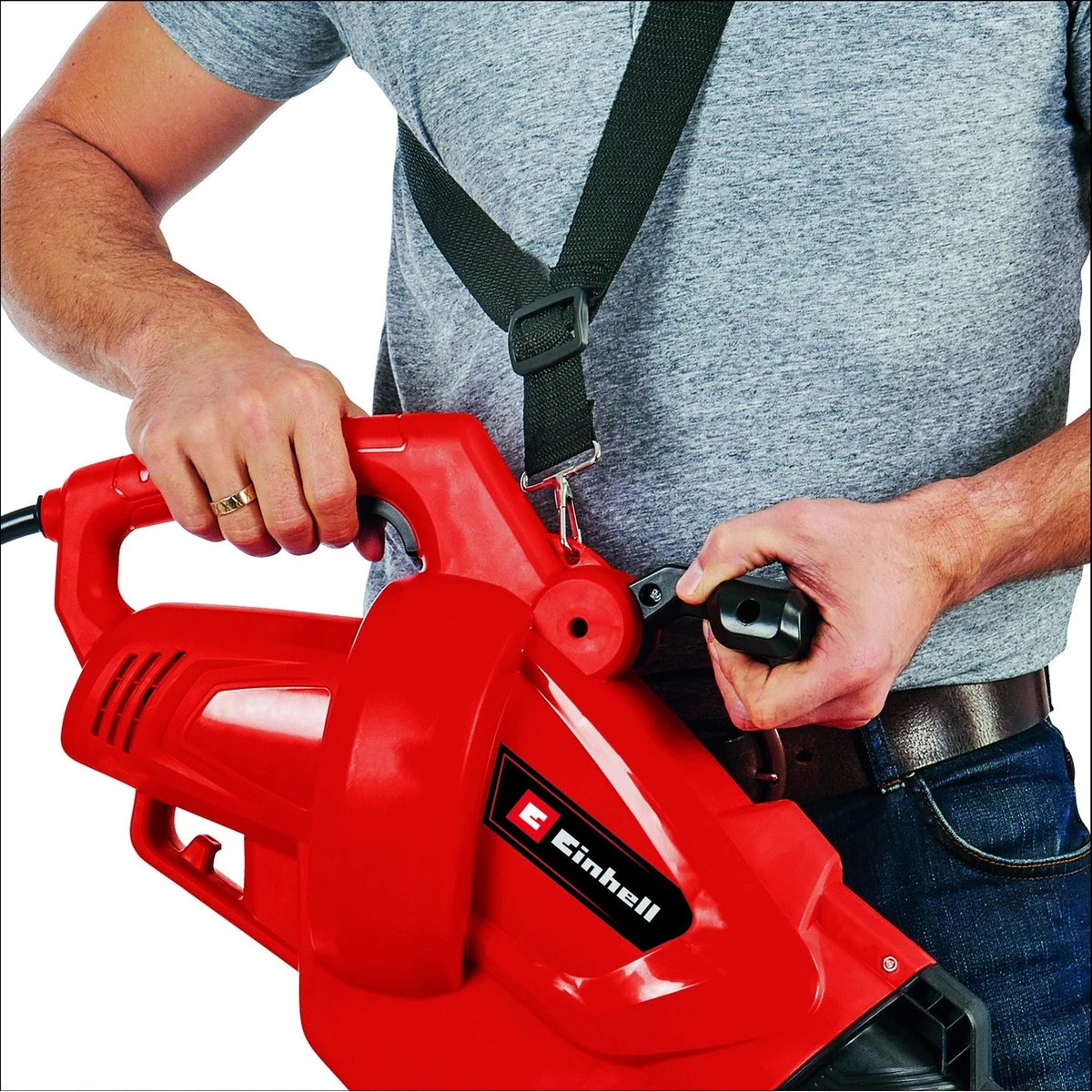 Einhell Elektrische Bladblazer GC-EL 3024 E (blazen, Zuigen & Versnipperen, Zuigbuis Ø75 Mm, Zuigkracht 650 M³/h, Hakselfunctie 10:1, Blaassnelheid 240 Km/h, Opvangzak 40 L) 9 Einhell Elektrische Bladblazer GC-EL 3024 E (blazen, Zuigen & Versnipperen, Zuigbuis Ø75 Mm, Zuigkracht 650 M³/h, Hakselfunctie 10:1, Blaassnelheid 240 Km/h, Opvangzak 40 L) - Image 9