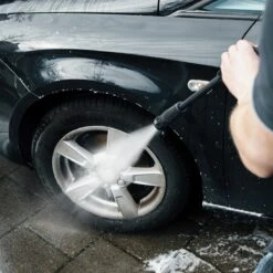 VONROC Hogedrukreiniger V18-2 1800W – 140 Bar – 420 L/h – Incl. 8m Slang, Geïntegreerde Reinigingsmiddelen Tank, Terrasreiniger, Spuitstukken En Accessoires -Tuinartikelen Winkel 1200x1200 906