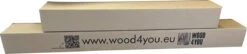 Wood4you - Tuinbank - Ameland - 'Doe Het Zelf' Bouwpakket Steigerhout 152Lx72Hx57D Cm - Incl Kussen -Tuinartikelen Winkel 1200x260