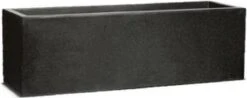 Capi Europe - Bloembak Rechthoek Laag 73x20x20 - Zwart - Bloempot Voor Buiten - FIT961 -Tuinartikelen Winkel 1200x475 1