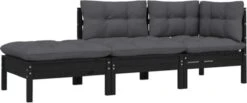 VidaXL 3-delige Loungeset Met Kussens Massief Grenenhout Zwart 17 VidaXL 3-delige Loungeset Met Kussens Massief Grenenhout Zwart -Tuinartikelen Winkel 1200x498