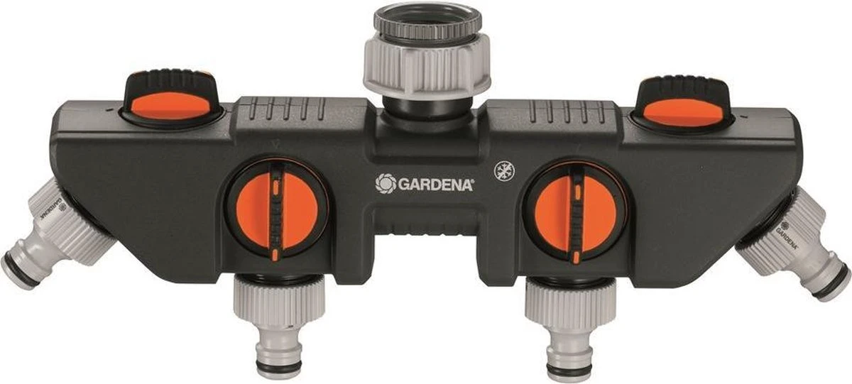 GARDENA - Waterverdeler - Slangkoppeling - 4 Uitgangen 11 GARDENA - Waterverdeler - Slangkoppeling - 4 Uitgangen - Image 11