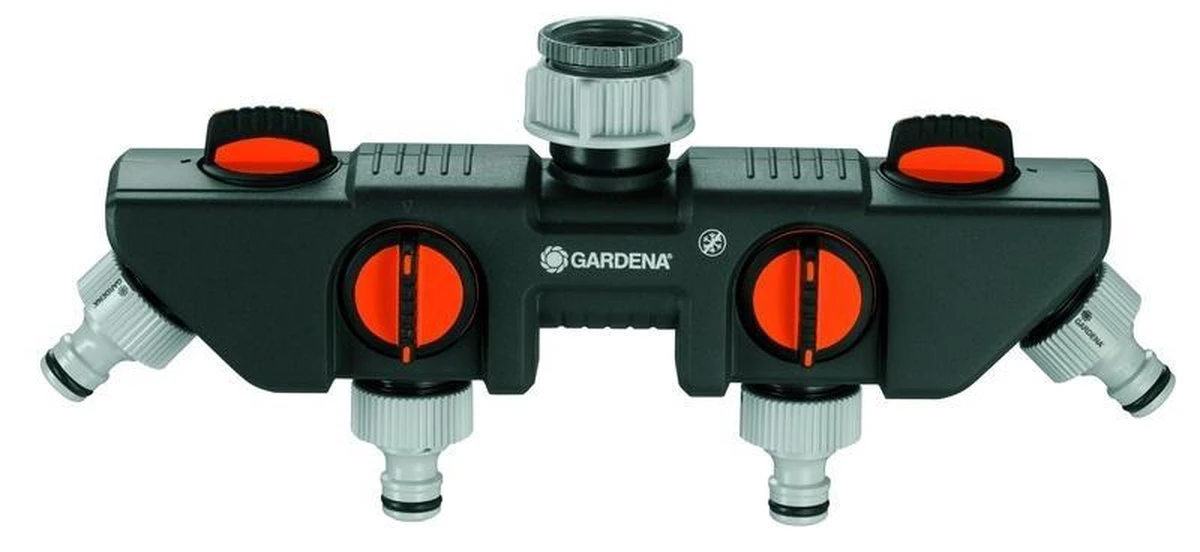 GARDENA - Waterverdeler - Slangkoppeling - 4 Uitgangen 9 GARDENA - Waterverdeler - Slangkoppeling - 4 Uitgangen - Image 9