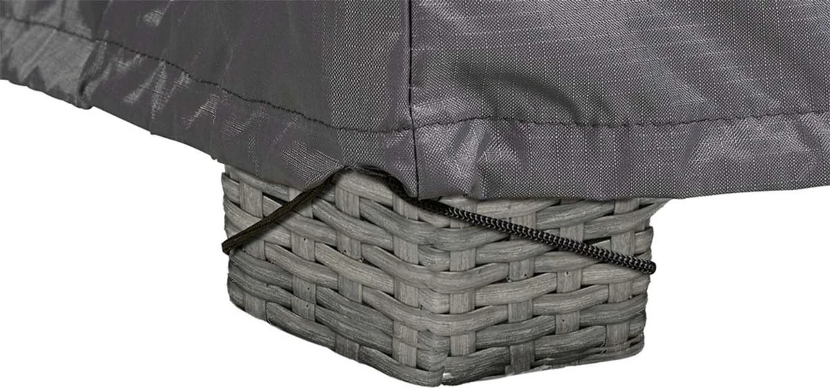 AeroCover Loungesethoes 220x220x90xH70 Cm - Antraciet 8 AeroCover Loungesethoes 220x220x90xH70 Cm - Antraciet - Image 8