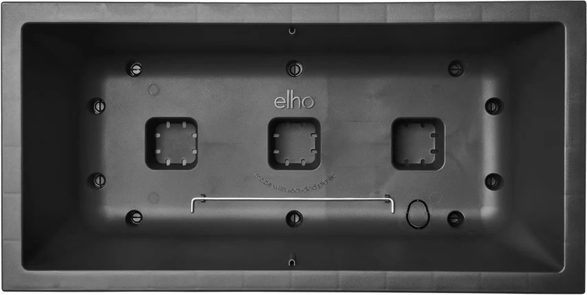 Elho Vivo Next Lang 60 - Bloempot Voor Binnen & Buiten - Ø 59.0 X H 29.2 Cm - Zwart/Living Black 11 Elho Vivo Next Lang 60 - Bloempot Voor Binnen & Buiten - Ø 59.0 X H 29.2 Cm - Zwart/Living Black - Image 11