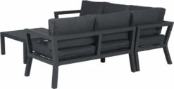 Garden Impressions Colorado Loungeset - Aluminium - Zwart -Tuinartikelen Winkel 1200x618