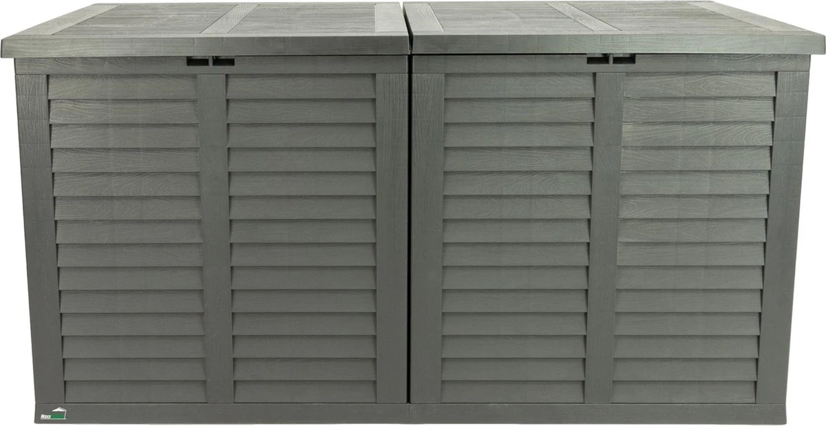 MaxxGarden Kussenbox - Tuin Opbergkist - Opbergbox - 750 L - 155x66x80 Cm - Grijs 5 MaxxGarden Kussenbox - Tuin Opbergkist - Opbergbox - 750 L - 155x66x80 Cm - Grijs - Image 5