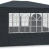 MaxxGarden Partytent - Feesttent Paviljoen - 3x3m - Antraciet