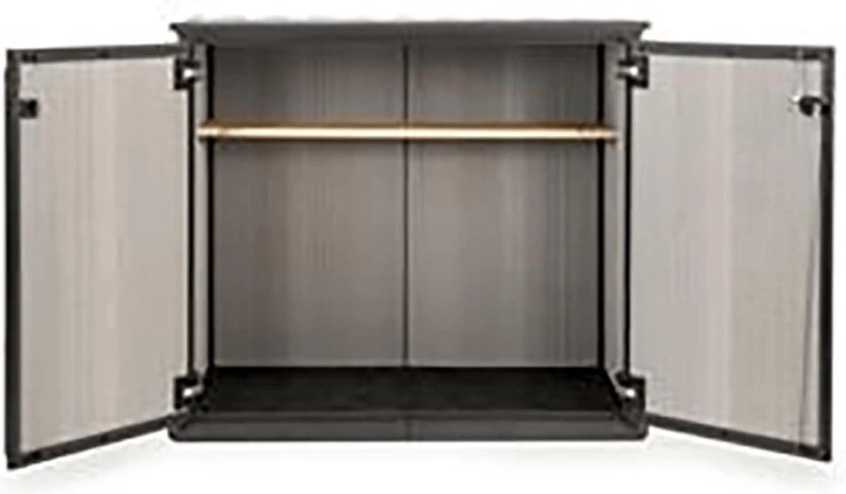 Keter Patio Store Opbergkast - 139,5x77x120cm - Grijs 5 Keter Patio Store Opbergkast - 139,5x77x120cm - Grijs - Image 5