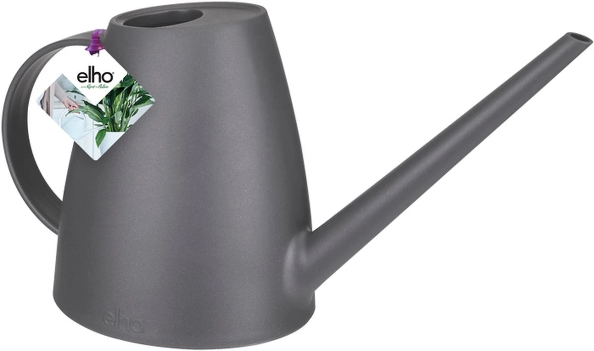 Elho Brussels Gieter 1,8l - Gieter Voor Binnenkweken En Oogsten - Ø 33.0 X H 17.0 Cm - Zwart/Antraciet 2 Elho Brussels Gieter 1,8l - Gieter Voor Binnenkweken En Oogsten - Ø 33.0 X H 17.0 Cm - Zwart/Antraciet - Image 2