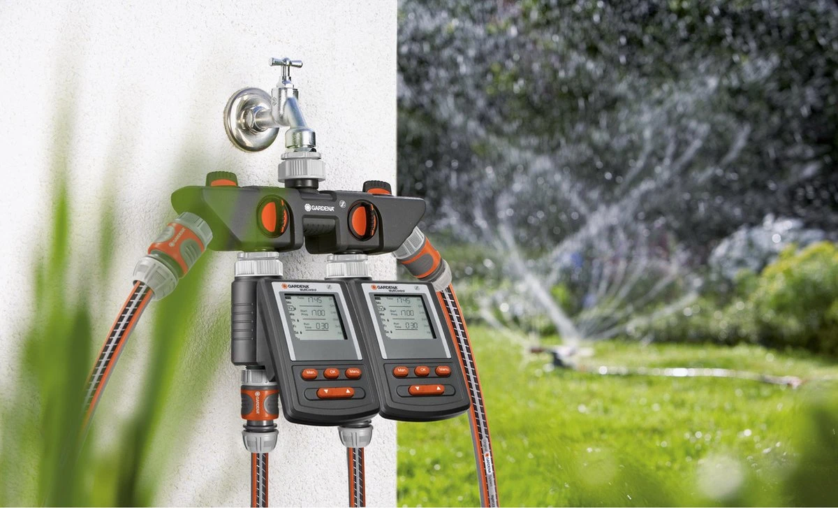 GARDENA - Waterverdeler - Slangkoppeling - 4 Uitgangen 3 GARDENA - Waterverdeler - Slangkoppeling - 4 Uitgangen - Image 3