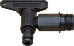 Luxe Voordeelset 100L Antraciet Rainsaver Regenton + Kraan + Voet + Vulautomaat| Muurmodel -Tuinartikelen Winkel 1200x741 4