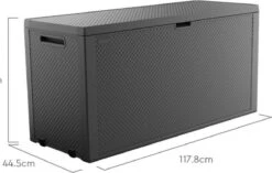 Keter Tuinkussen Opbergbox | 270 L | Tuinkussenbox | Tuinkast | Tuinbox -Tuinartikelen Winkel 1200x764 1