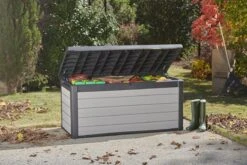 Keter Denali Opbergbox - 570L - 151,7x72,5x70cm - Grijs -Tuinartikelen Winkel 1200x800 118