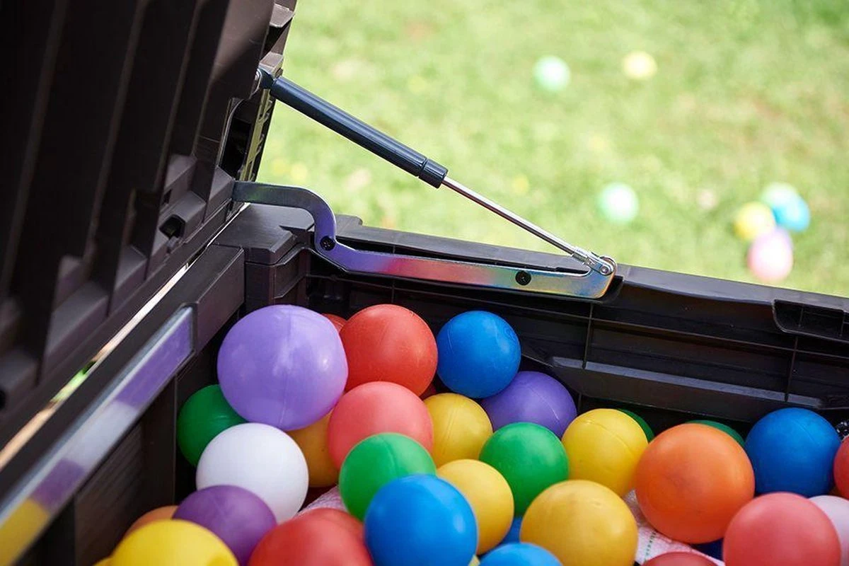 Keter Rockwood Opbergbox - 570L - 155x72,4x64,4cm - Grafiet 3 Keter Rockwood Opbergbox - 570L - 155x72,4x64,4cm - Grafiet - Image 3