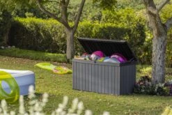 Keter Darwin Opbergbox - 570L - 142,5x65,5x78,2cm - Grijs -Tuinartikelen Winkel 1200x800 147