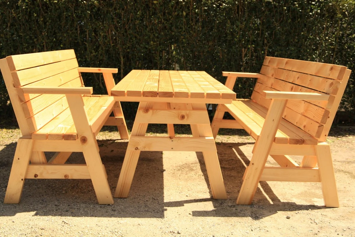 Jee & Bee Tuinset - 6 Persoons - (kant En Klaar Geleverd) 1 Jee & Bee Tuinset - 6 Persoons - (kant En Klaar Geleverd)