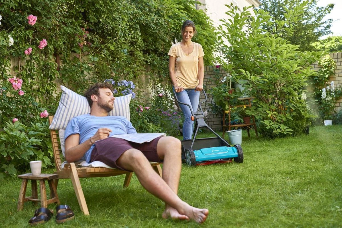 GARDENA - Kooimesmaaier 400 - Grasmaaier - Maaibreedte 40 Cm - Gazons Tot Ca. 200m² 7 GARDENA - Kooimesmaaier 400 - Grasmaaier - Maaibreedte 40 Cm - Gazons Tot Ca. 200m² - Image 7