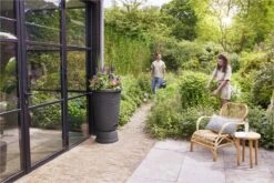 Elho Green Basics Regenton Plus 105 - Regenton Voor Kweken En Oogsten - Ø 58.4 X H 80.4 Cm - Zwart/Living Black -Tuinartikelen Winkel 1200x800 478