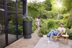 Elho Green Basics Regenton Plus 126 - Regenton Voor Kweken En Oogsten - Ø 70.5 X H 101.0 Cm - Zwart/Living Black -Tuinartikelen Winkel 1200x800 482