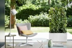 Elho Vivo Matt Finish Lang Wielen 90 - Grote Staande Plantenbak Voor Binnen & Buiten - Gemaakt Van Gereycled Plastic - L 39 X W 88 X H 41 Cm - Wit -Tuinartikelen Winkel 1200x800 514